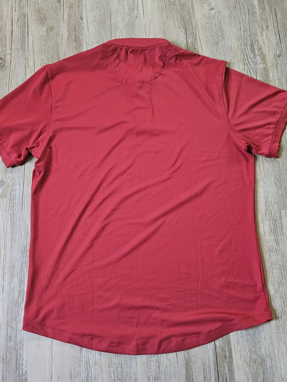Mantra Golf Men's Red Active Performance Catalyst Polo Shirt Large Stretch - Picture 7 of 7